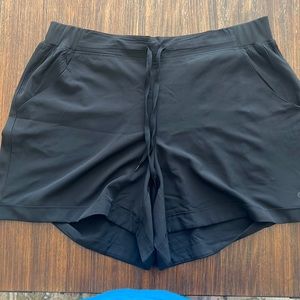 Woman’s Black Shorts with Drawstring
